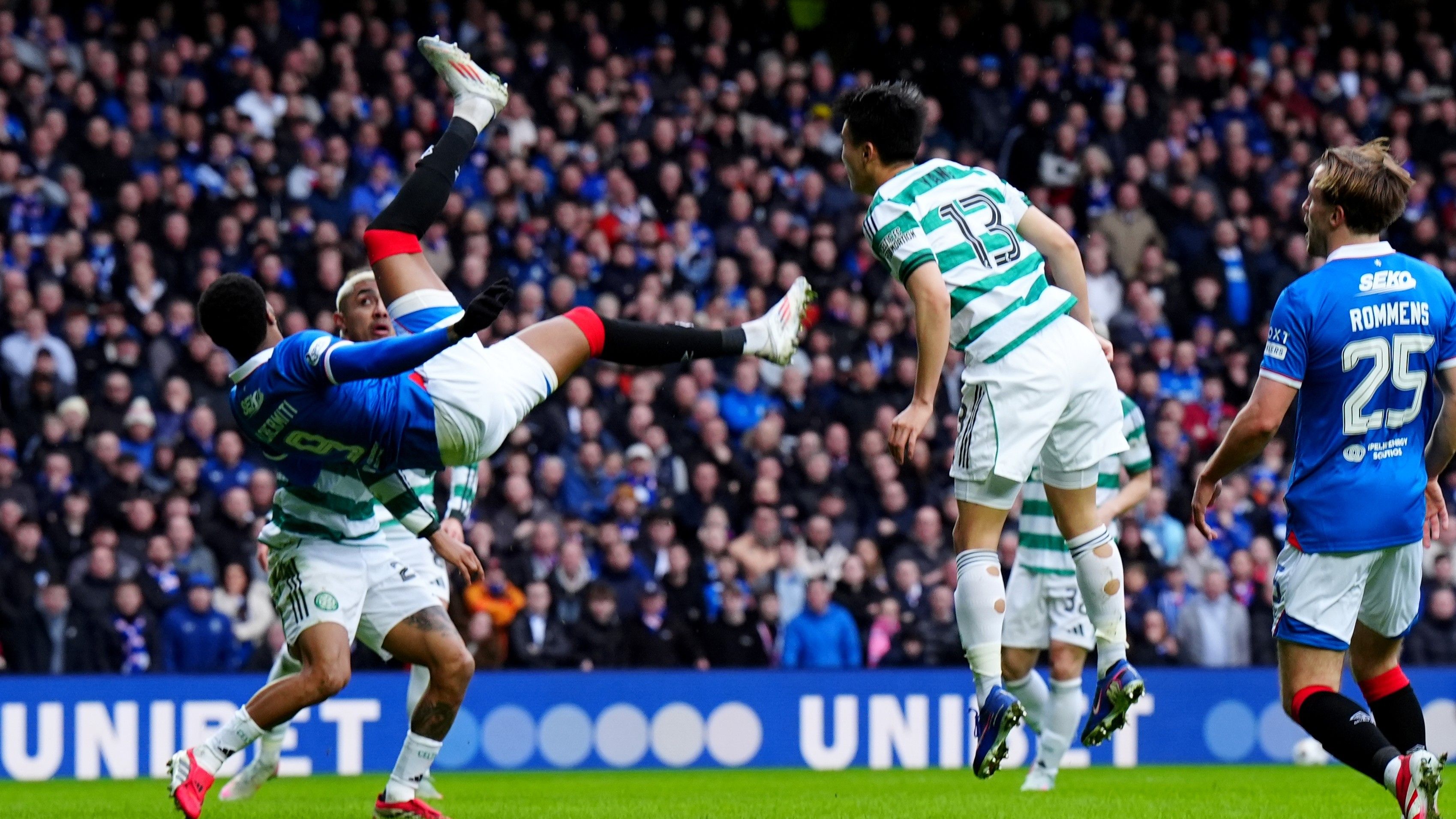Was Chermiti's overhead kick the best Old Firm goal this century?
